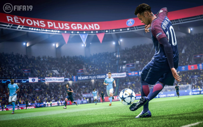 FIFA 19 World Cup Game Poster sport stadium crowd 2k