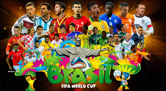 FIFA WORLD CUP Brasil poster Sports Football cristiano ronaldo