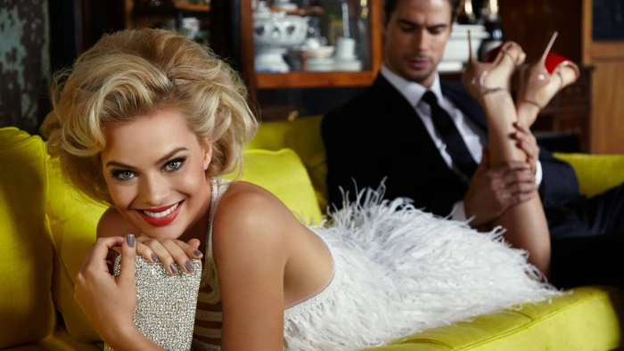 margot robbie and a man actress hollywood 2k