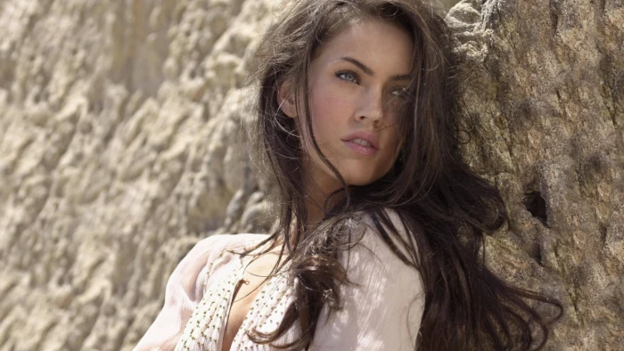 megan fox brunette on rock actress hollywood 2k