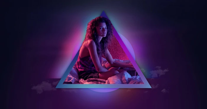 euphoria purple triangle actress hollywood 2k 4k 5k