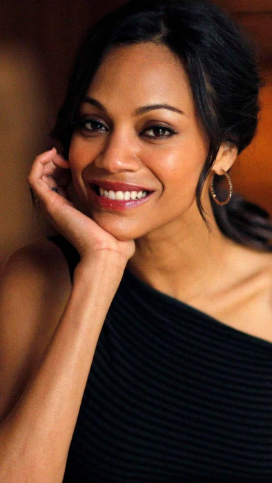 zoe saldana sleeveless outfit actress hollywood