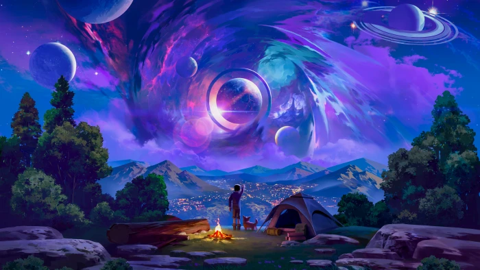 Looking into the galaxy 2k