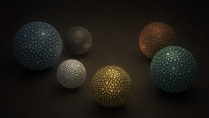 digital art abstract Abstract colorful ball sphere 2k