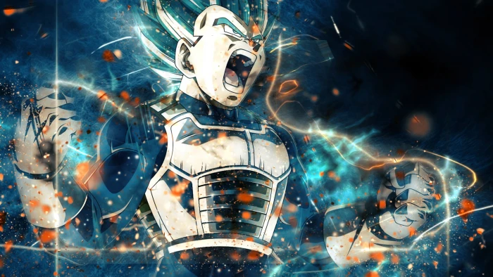 Dragon Ball Z Vegeta wallpaper Super Saiyajin Blue