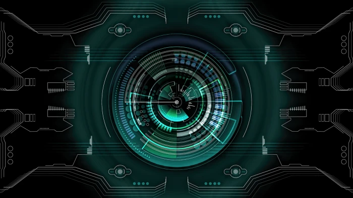 science fiction futuristic HUD tech abstract