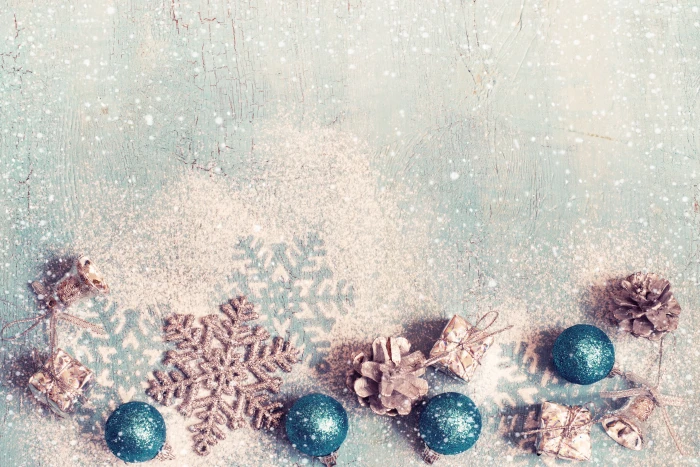 decoration snowflakes New Year Christmas happy Merry 2k 4k