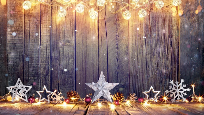 christmas decoration xmas lights star shape illuminated 2k