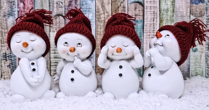 snowman figure cute winter wintry decoration christmas 2k 4k 5k