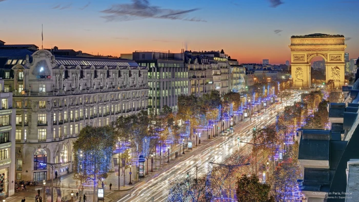 Christmas in Paris France Holidays 2k