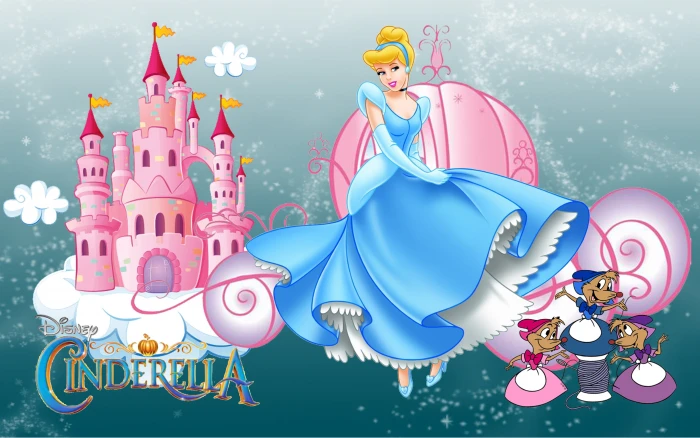 Castle Of Princess Cinderella Cartoon Walt Disney Desktop Hd Wallpaper For Tablet Mobile Phones And Pc 2k