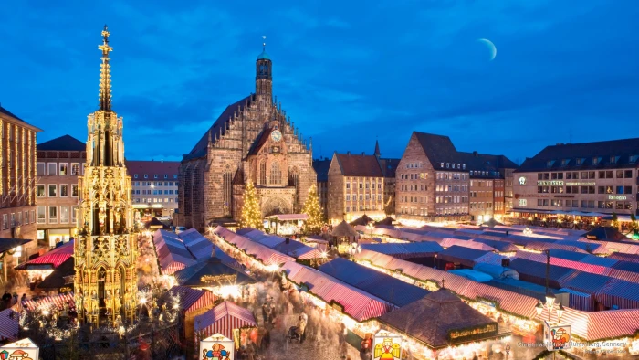 Christmas Market Nuremberg Germany Holidays 2k