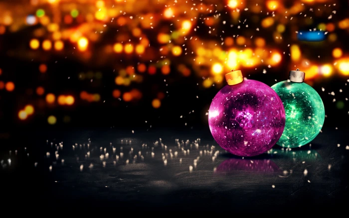 Merry Christmas balls Happy New Year Best s 2k