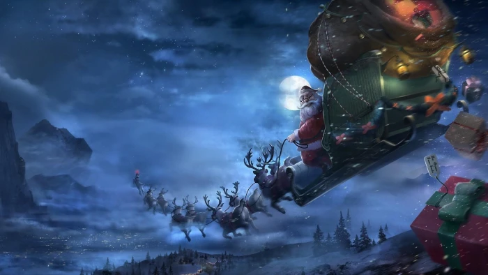 christmas xmas santa claus winter celebration 2k