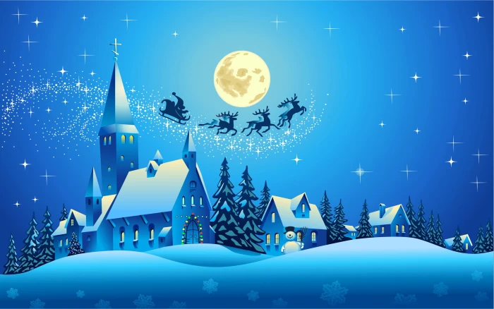 Greeting Card Happy Christmas Eve And Merry 2k