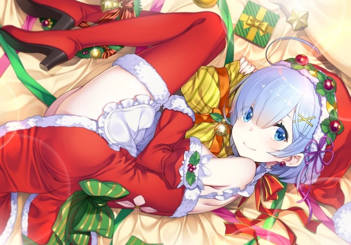 Christmas Rem Re Zero Kara Hajimeru Isekai Seikatsu