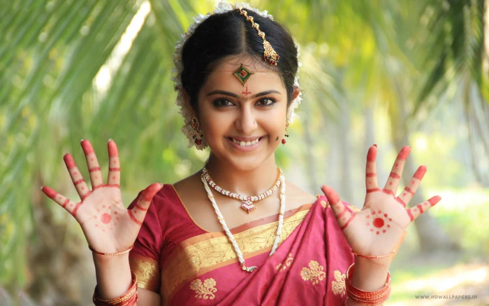 Actress Avika Gor portrait smiling one person looking at camera 2k