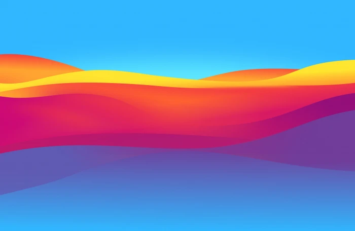 Wavy Colorful Background Abstract Pattern backdrop bright 2k