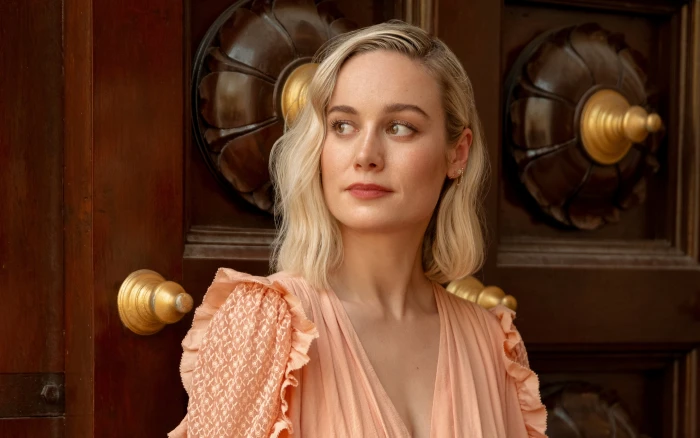 Actresses Brie Larson American Blonde Short Hair 2k