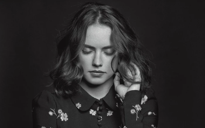 Actresses Daisy Ridley Monochrome