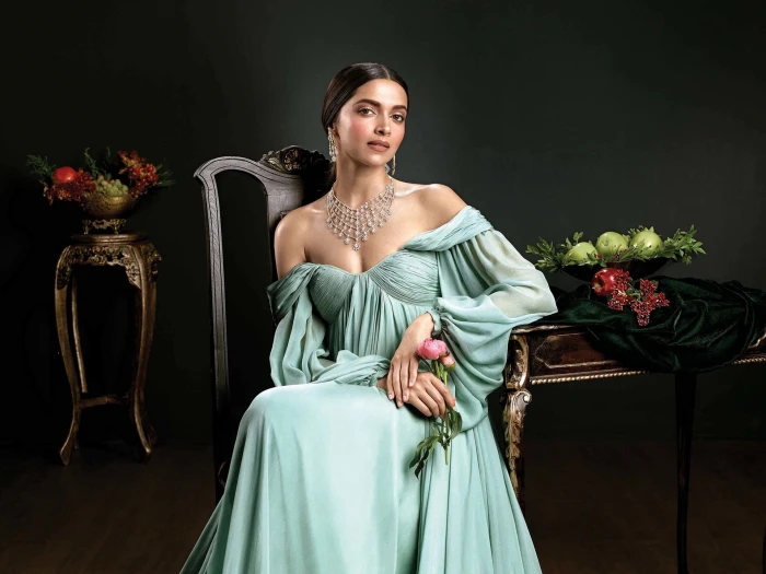 Actresses Deepika Padukone women beauty fashion portrait
