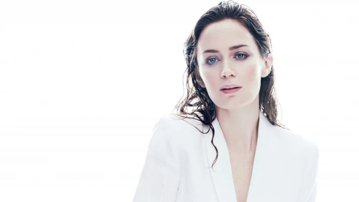 Actresses Emily Blunt Blue Eyes Brunette English 2k 4k