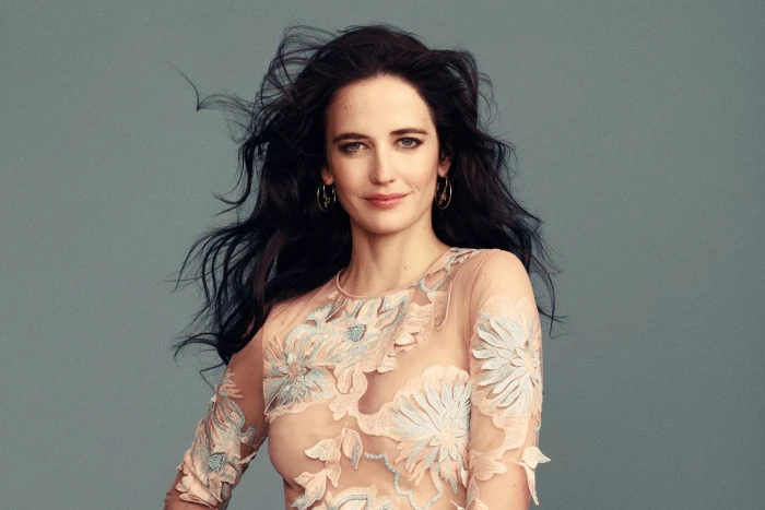 Actresses Eva Green Blue Eyes Brunette