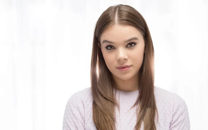 Actresses Hailee Steinfeld American Brown Eyes Brunette