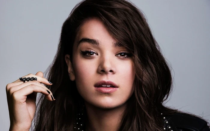 Actresses Hailee Steinfeld American Brown Eyes Brunette