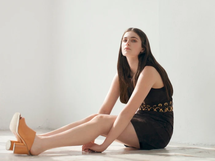 Actresses Millie Brady British Brunette