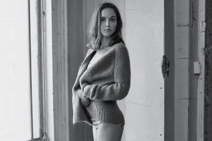 Actresses Natalie Portman American Black amp; White