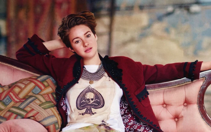 Actresses Shailene Woodley American Brown Eyes Brunette