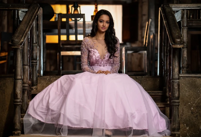 Actresses Shanvi Srivastava Black Hair Bollywood Girl Indian