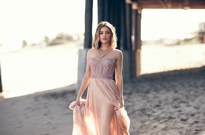 Actresses Lucy Hale Brown Eyes Brunette 2k