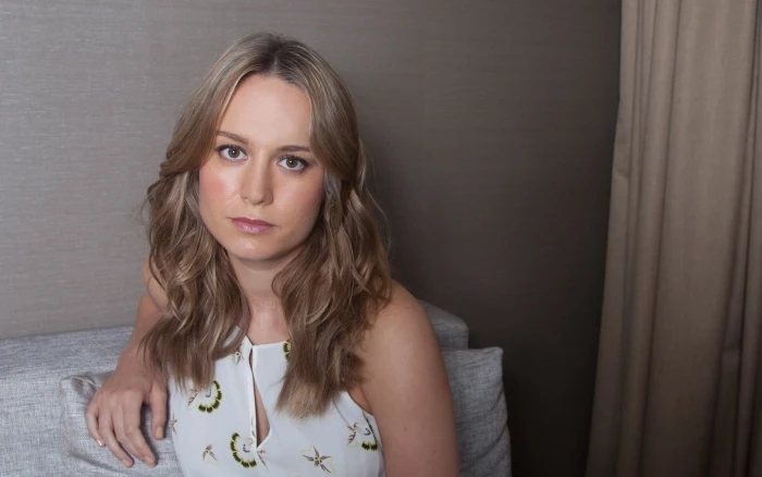 Celebrity Brie Larson Actress Blonde Brown Eyes