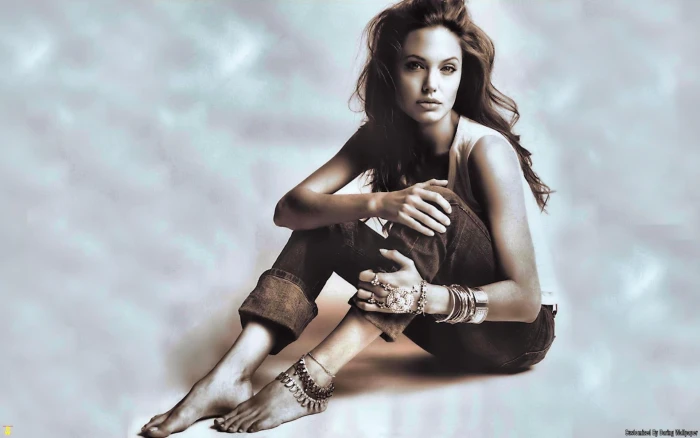 Angelina Jolie Tattoo Girl celebrity movies celebrities actress