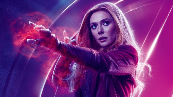 Avengers Infinity War poster movie wanda maximoff 2k