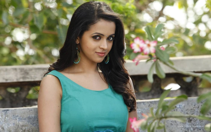 Bhavana Tamil Actress portrait looking at camera young adult
