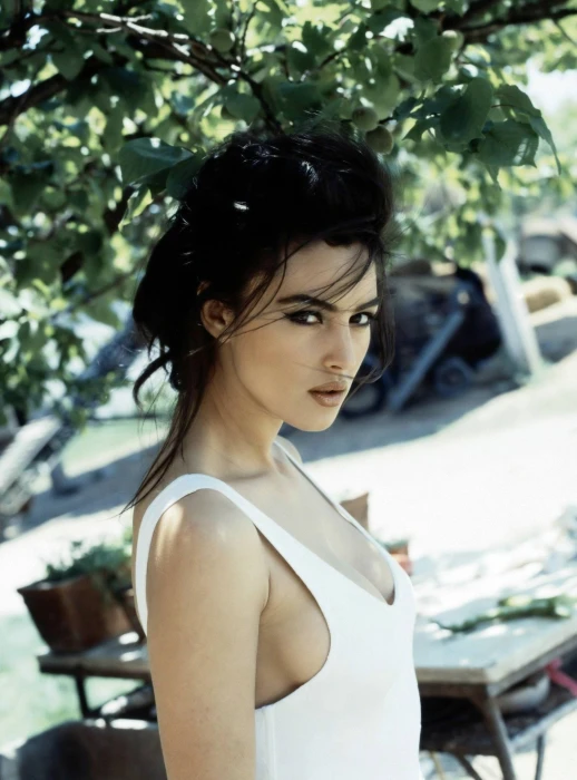 brunettes women monica bellucci actress celebrity People Actresses HD Art