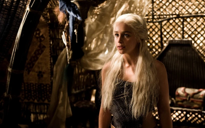Daenerys Targaryen Game of Thrones women actress hair one person