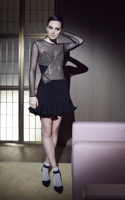 Daisy Ridley actress celebrity brunette women portrait display