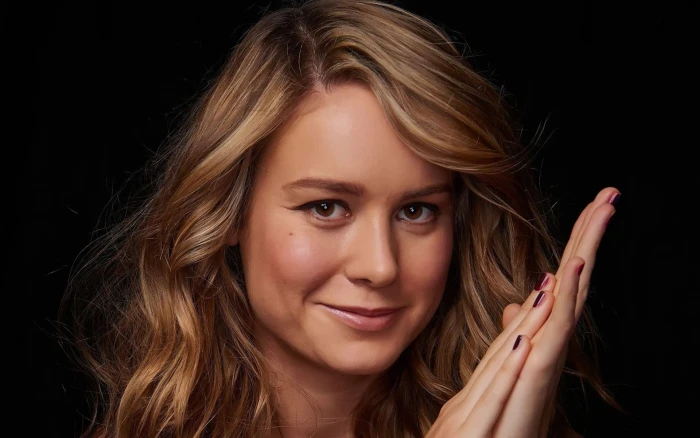 Celebrity Brie Larson Actress Blonde Brown Eyes Face