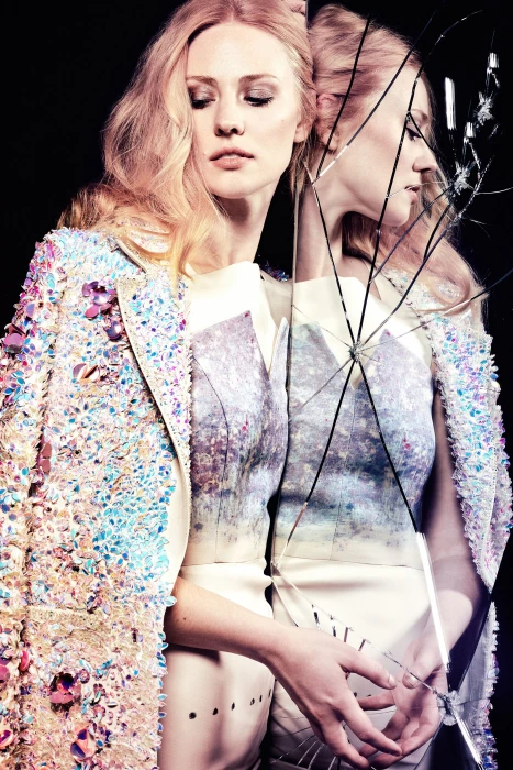 Deborah Ann Woll blonde mirror actress women celebrity 2k