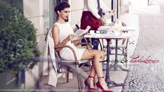 Deepika Padukone Read Newspaper female celebrities bollywood