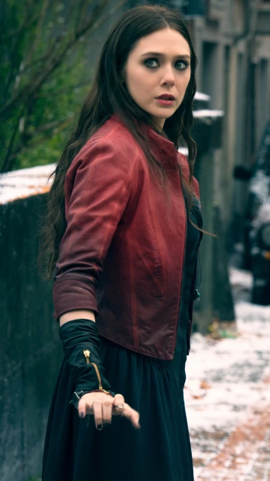 Elizabeth Olsen as Scarlet Witch Female Celebrities 24