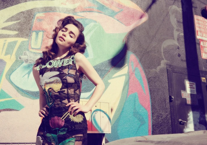 Emilia Clarke Women Actress Celebrity Brunette 2k