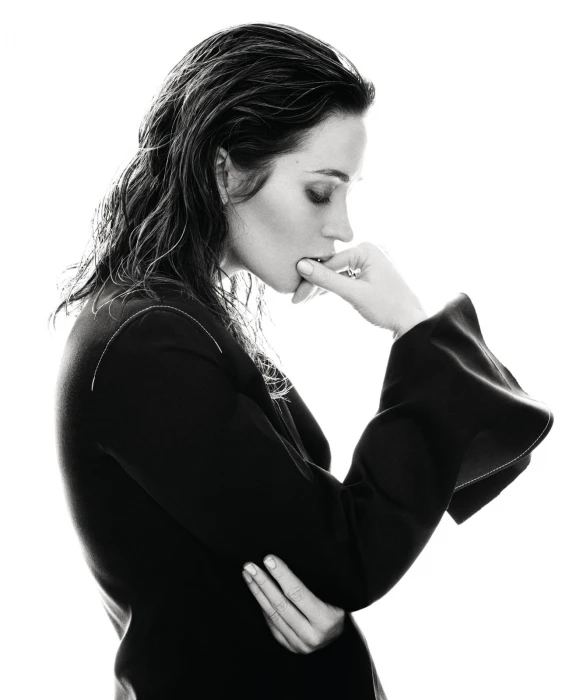 Emily Blunt actress women white background one person young adult