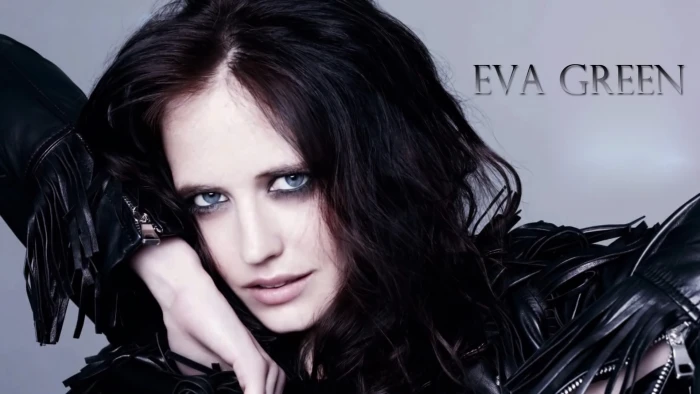 Eva Green women portrait face actress young adult looking at camera