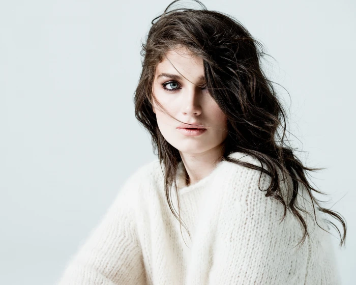 Eve Hewson women actress brunette green eyes dark hair 2k