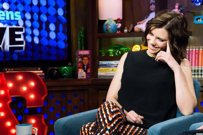 Lauren Cohan The Walking Dead brunette women smiling actress 2k